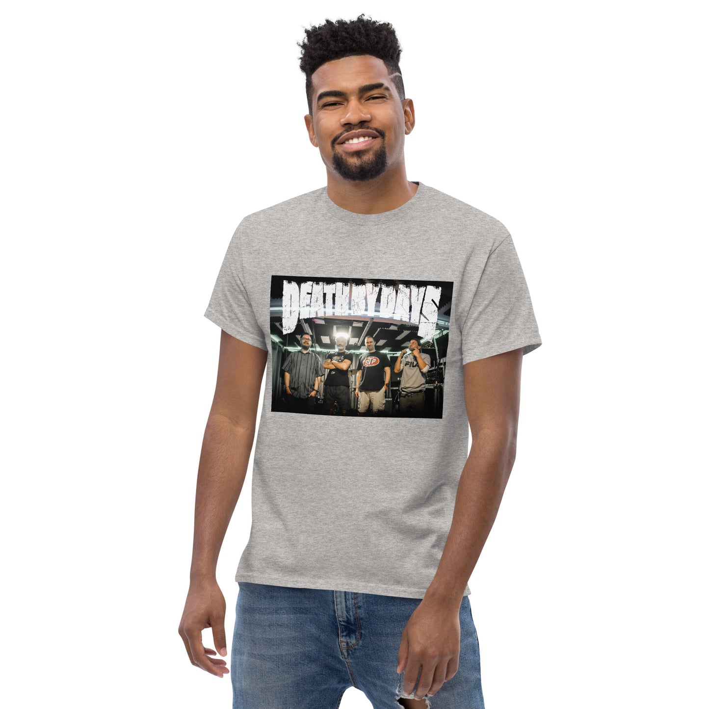 Death By Days Men's Premium Band Photo Classic Tee